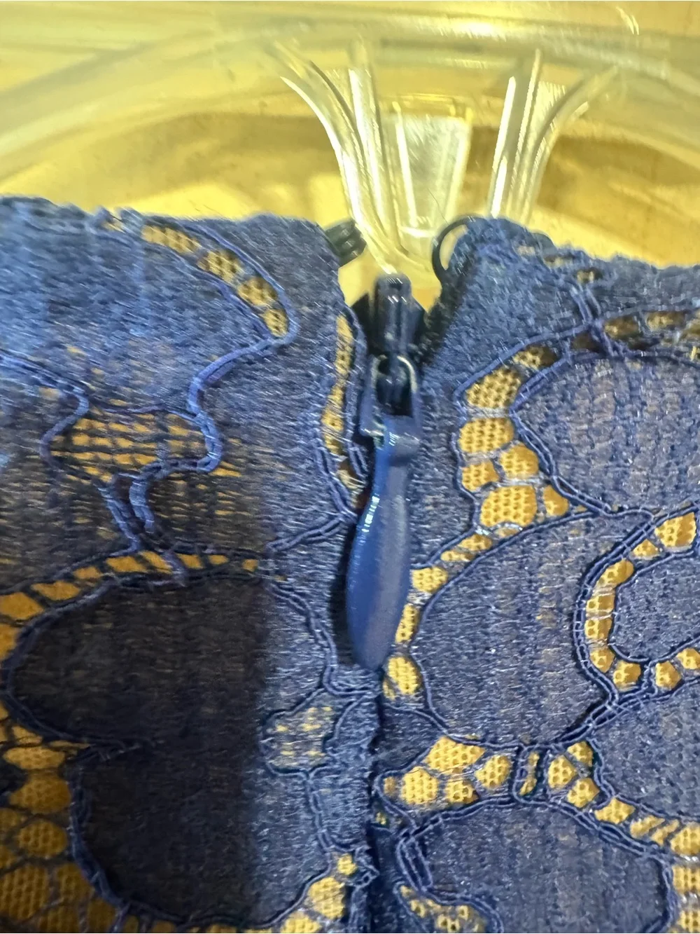 Michael Kors Cobalt Blue Lace Long-Sleeve Sheath Dress
